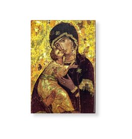 Hirten 2" x 3" Our Lady of Vladimir Mini Magnetic Postcard