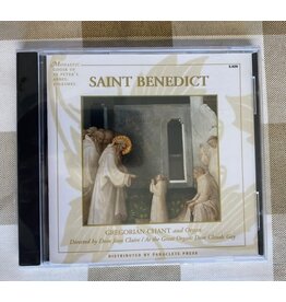 Paraclete Press Saint Benedict- Gregorian Chant CD - Directed by  Dom Jean Claire