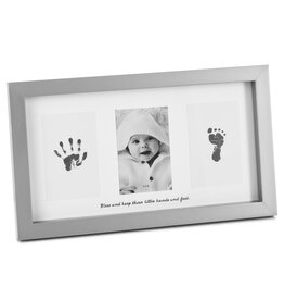 Hallmark Blessed Baby:  Handprint and Footprint Picture Frame Kit