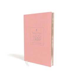 Thomas Nelson Baby’s First New Testament KJV - Pink Leathersoft