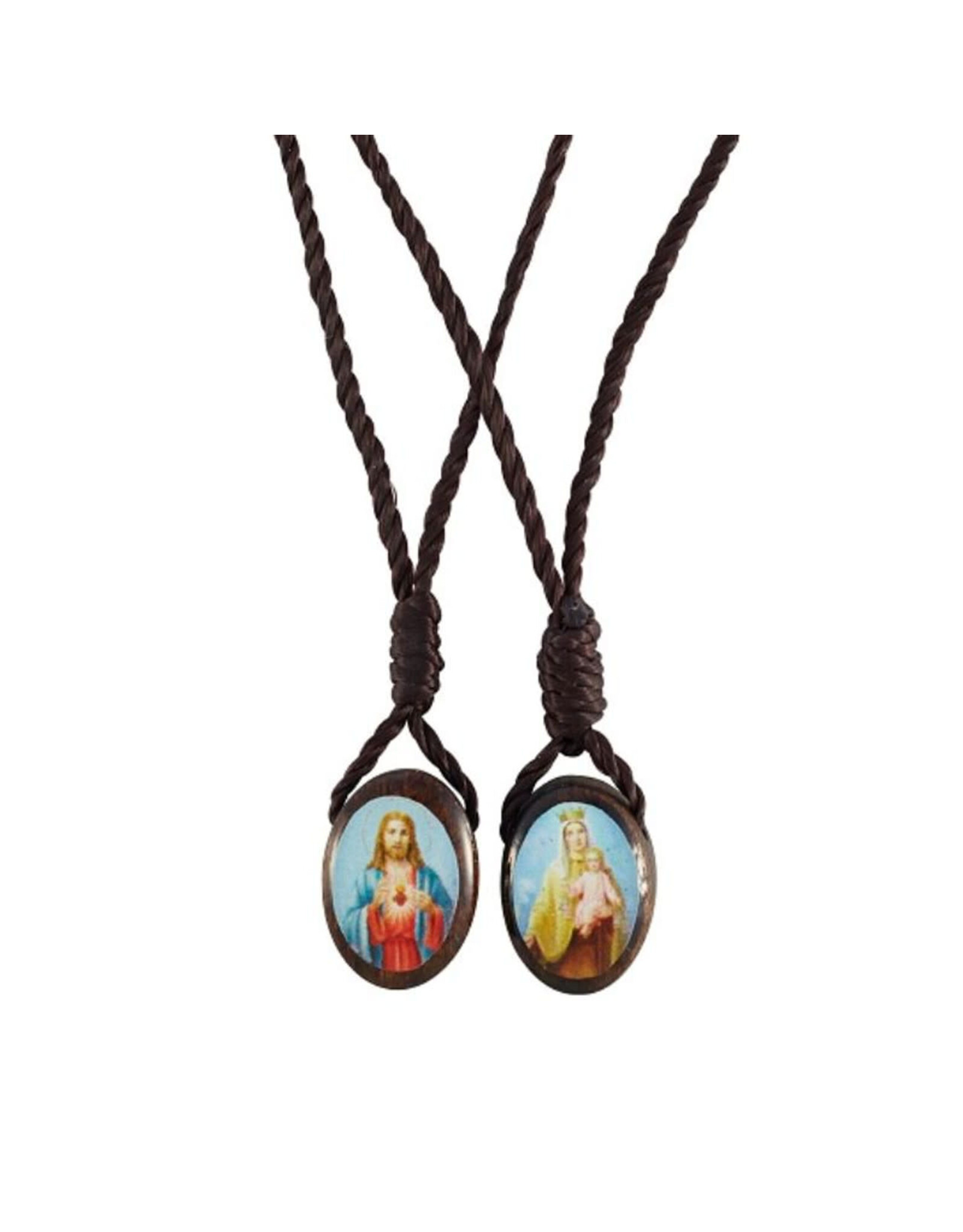 CBC - A Oval Wood  Scapular