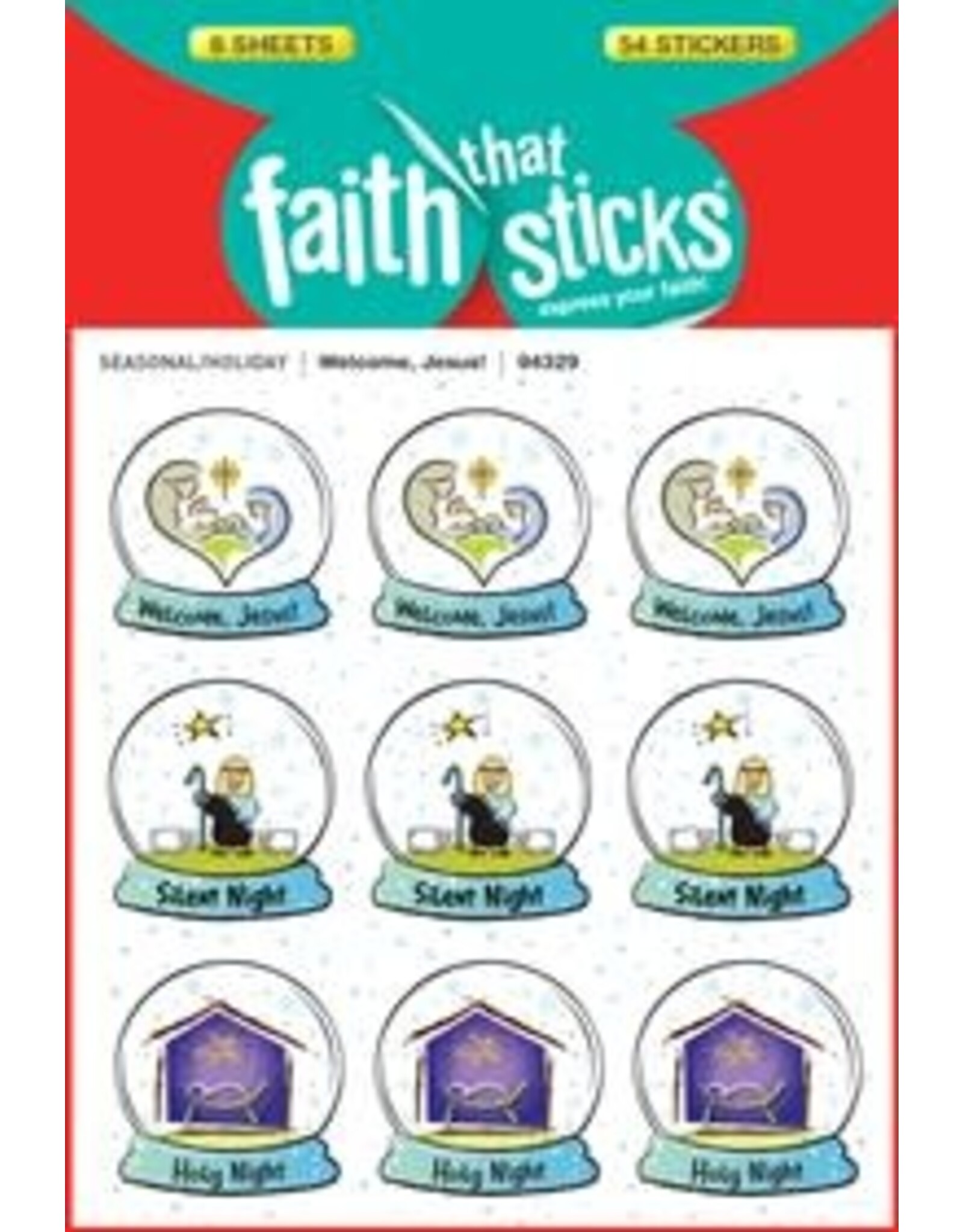 Faith that Sticks Welcome, Jesus! Stickers