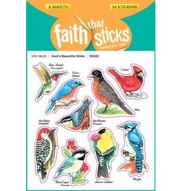 Faith that Sticks God's Beautiful Birds Stickers