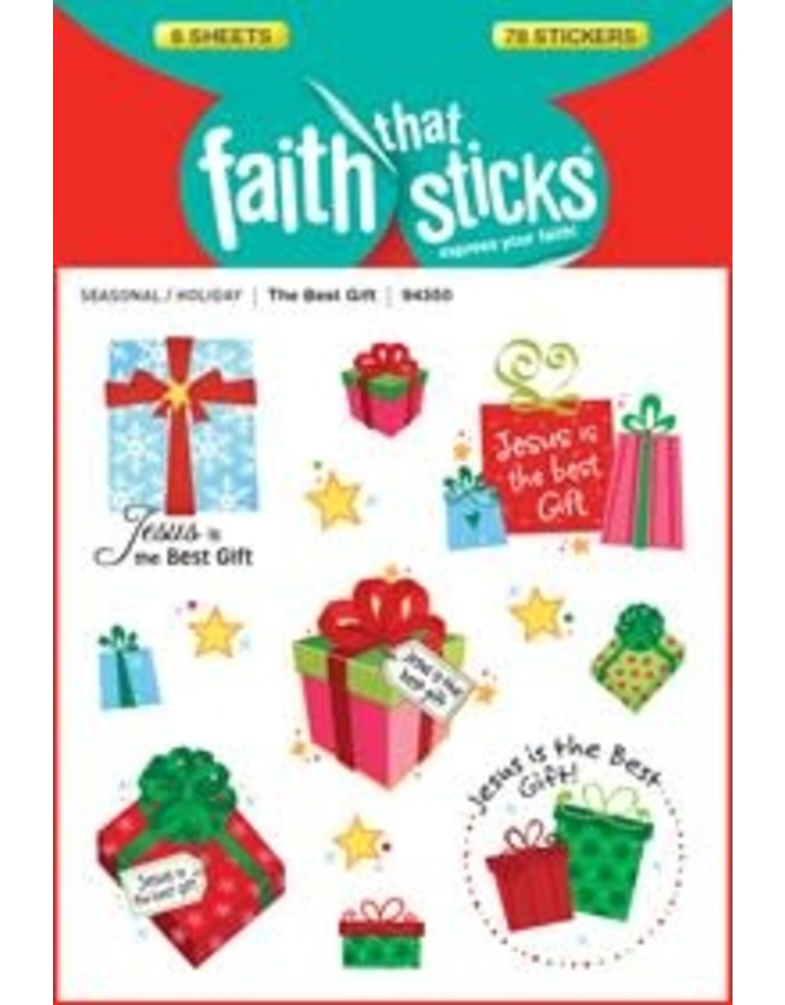 Faith that Sticks Best Gift Stickers