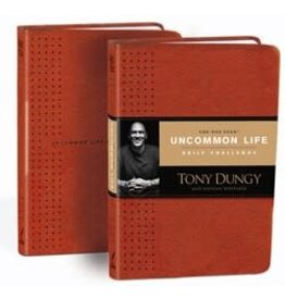 The One Year Uncommon Life Daily Challenge by Tony Dungy and Nathan Whitaker -  Leather Like