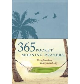 365 Pocket Morning Prayers Strength and Joy to Begin Each Day by David R. Veerman and The Barton-Veerman Co. Leather Like