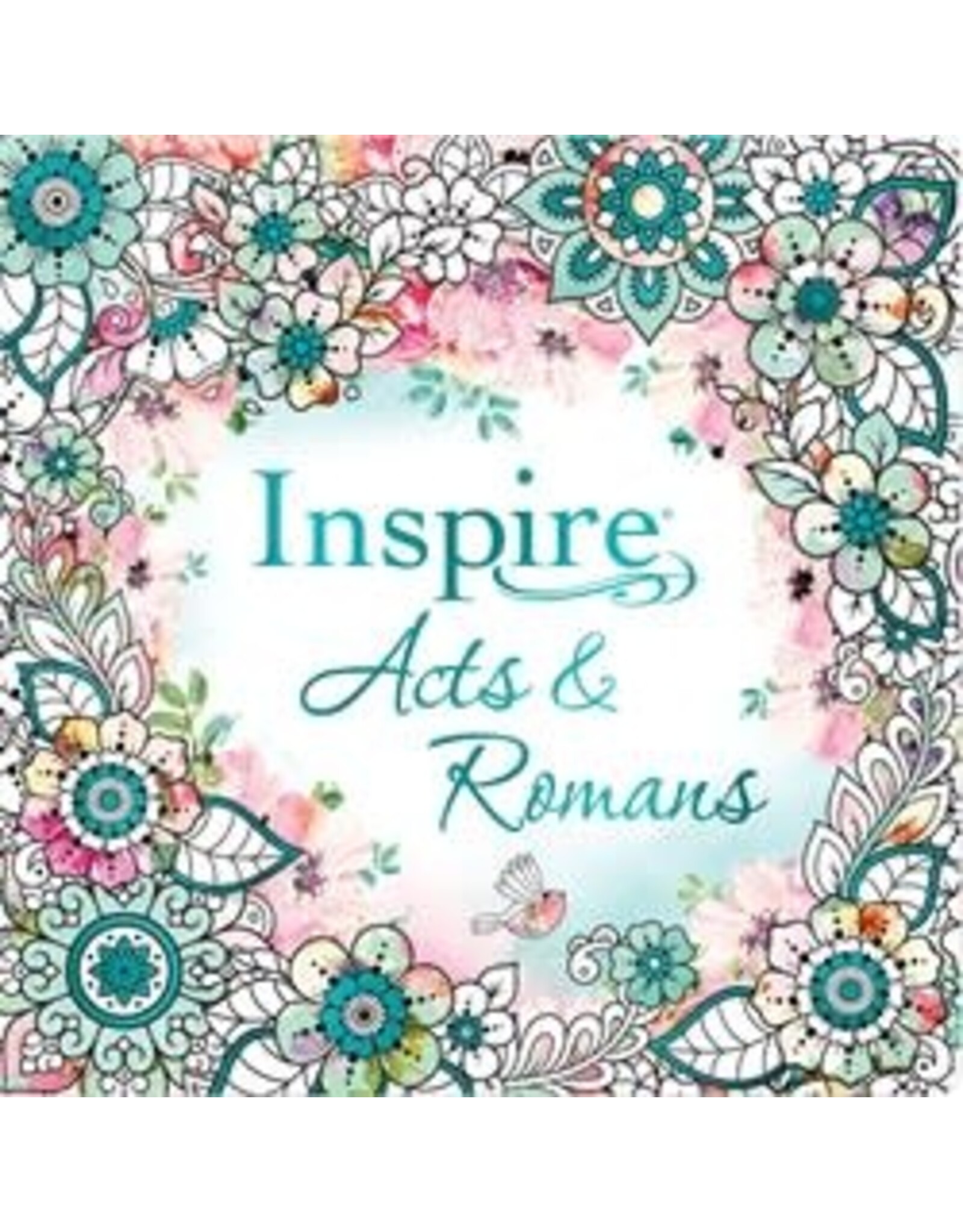 Inspire: Acts & Romans Coloring & Creative Journaling  Soft Cover NLT