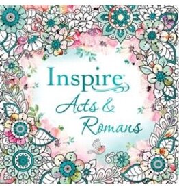 Inspire: Acts & Romans Coloring & Creative Journaling  Soft Cover NLT