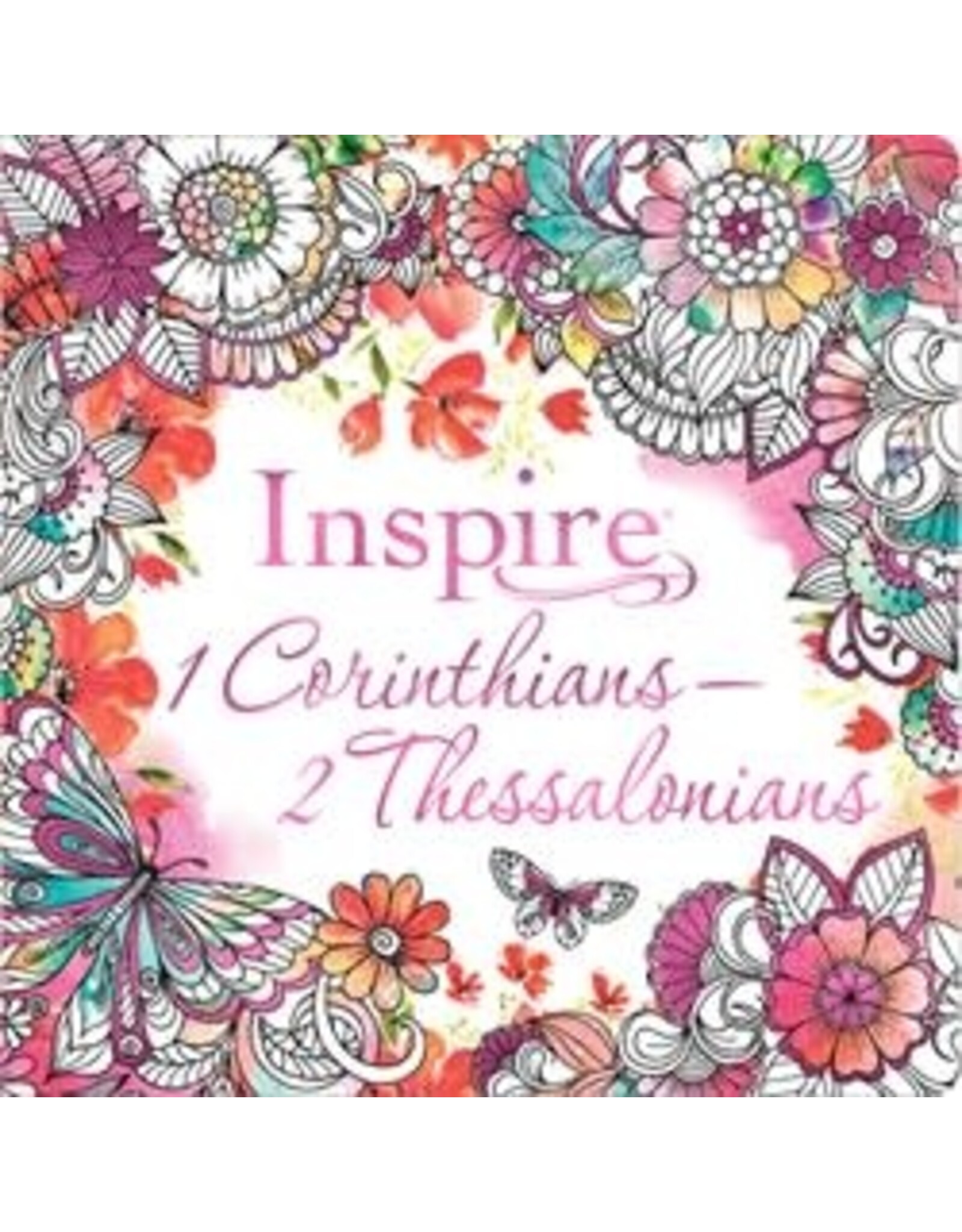 Inspire: 1 Corinthians–2 Thessalonians Coloring & Creative Journaling  Soft Cover NLT