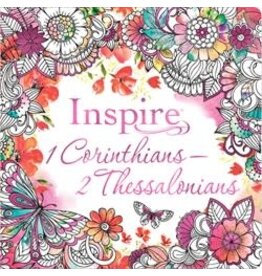 Inspire: 1 Corinthians–2 Thessalonians Coloring & Creative Journaling  Soft Cover NLT