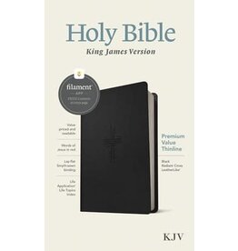 KJV Premium Value Thinline Bible, Filament-Enabled Edition - Black