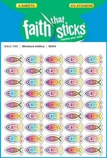 Miniature Ichthus Stickers