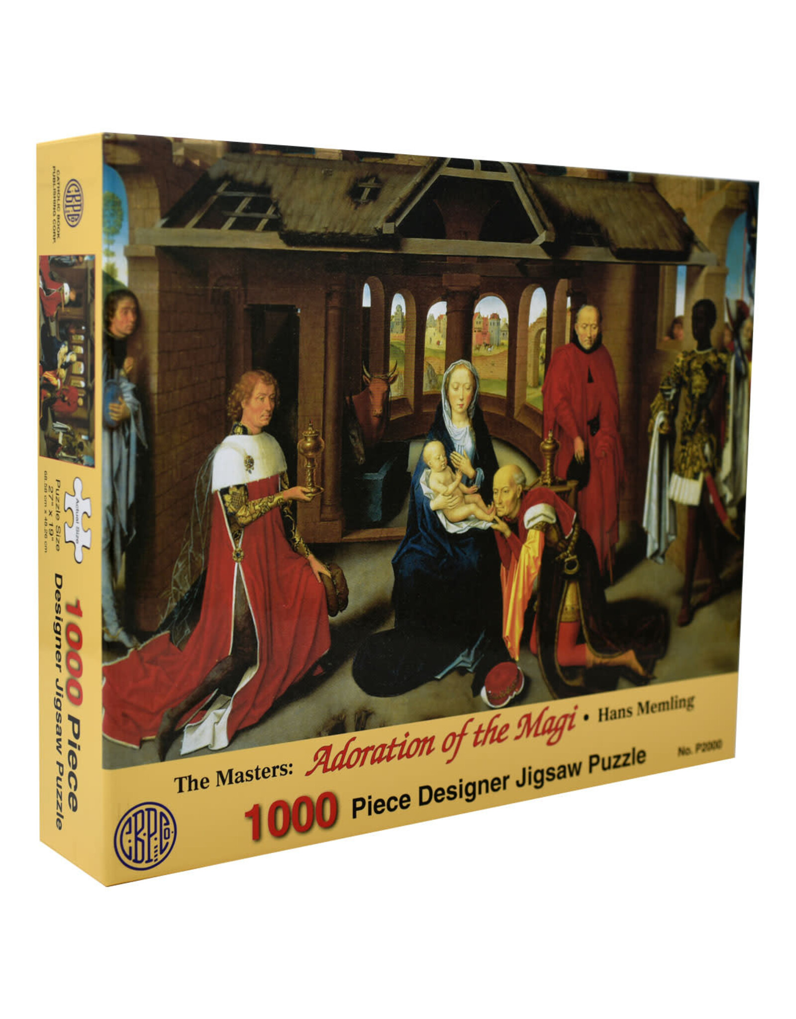 Catholic Book Publishing Adoration of the Magi - Hans Memling 1000 Piece Puzzle