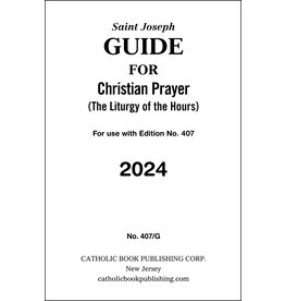 Catholic Book Publishing Guide for Christian Prayer Liturgy of the Hours For 2024 (Large Type)