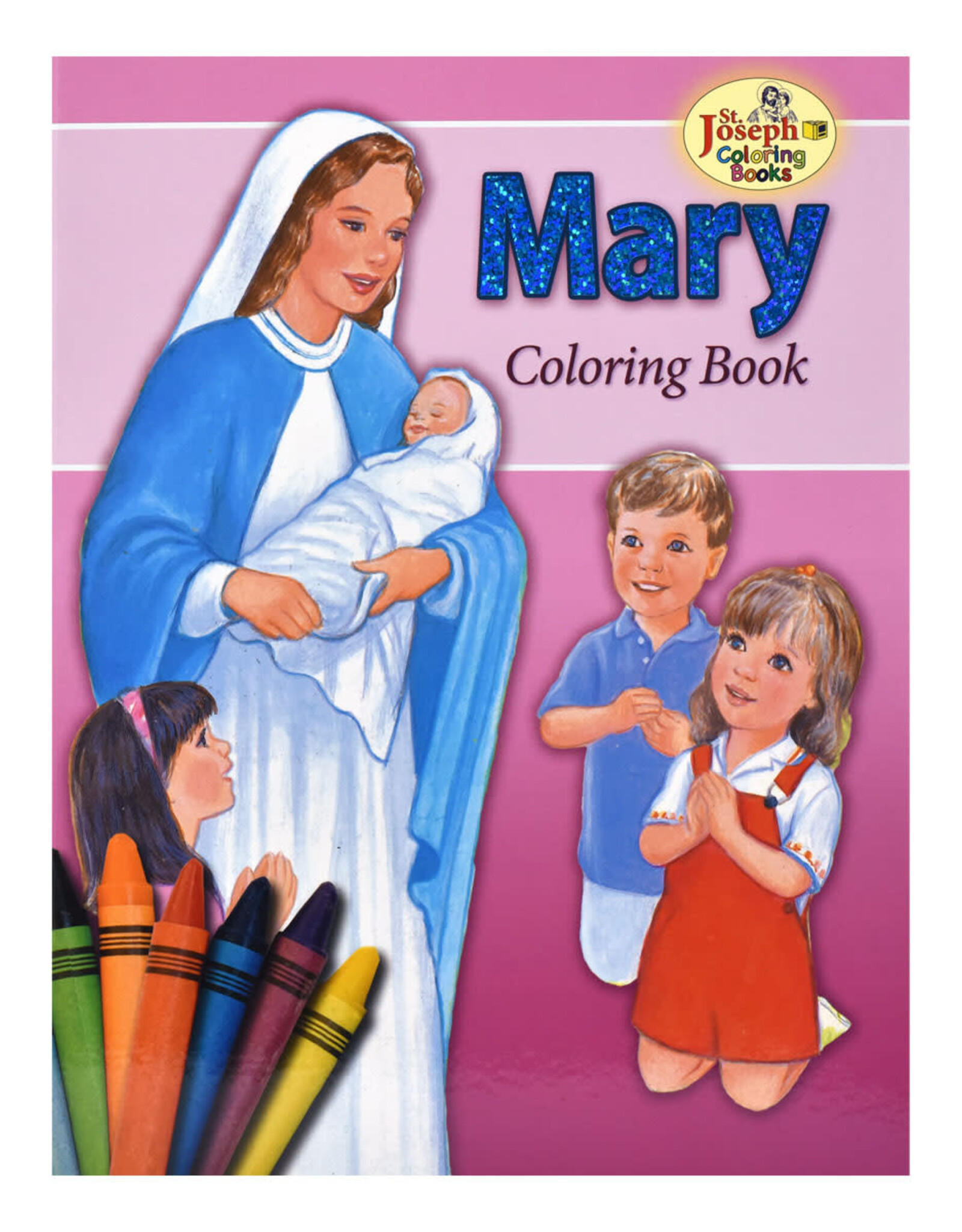 Catholic Book Publishing Coloring Book -Mary