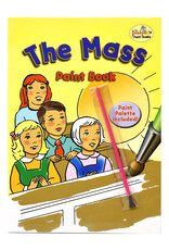 Catholic Book Publishing The Mass - paint book with paint palette included