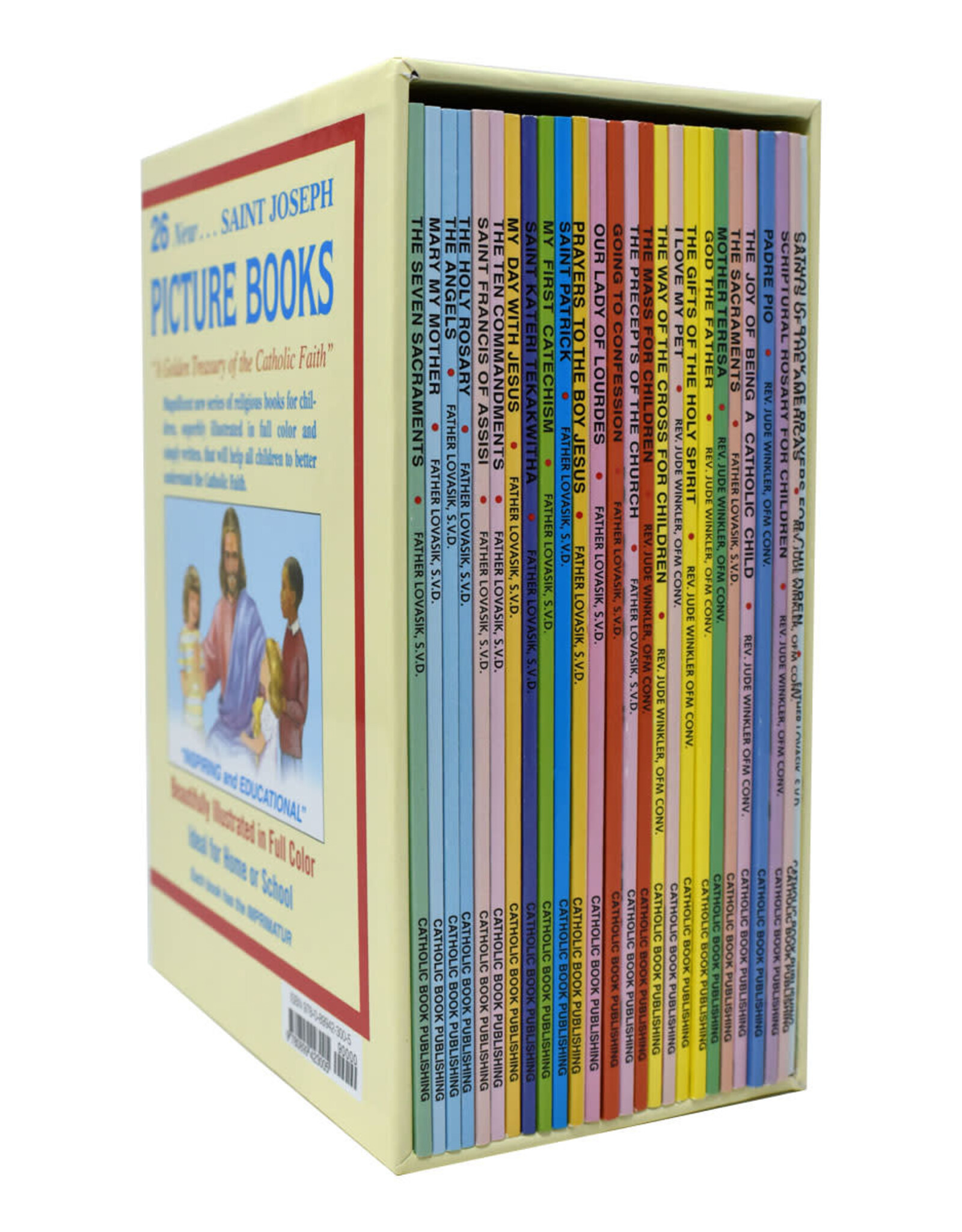 Catholic Book Publishing St Joseph Picture Books - 26 new full color