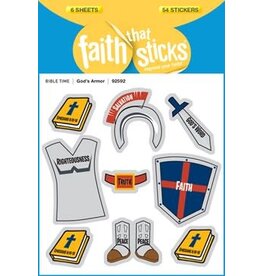 Faith that Sticks God's Armor - Stickers