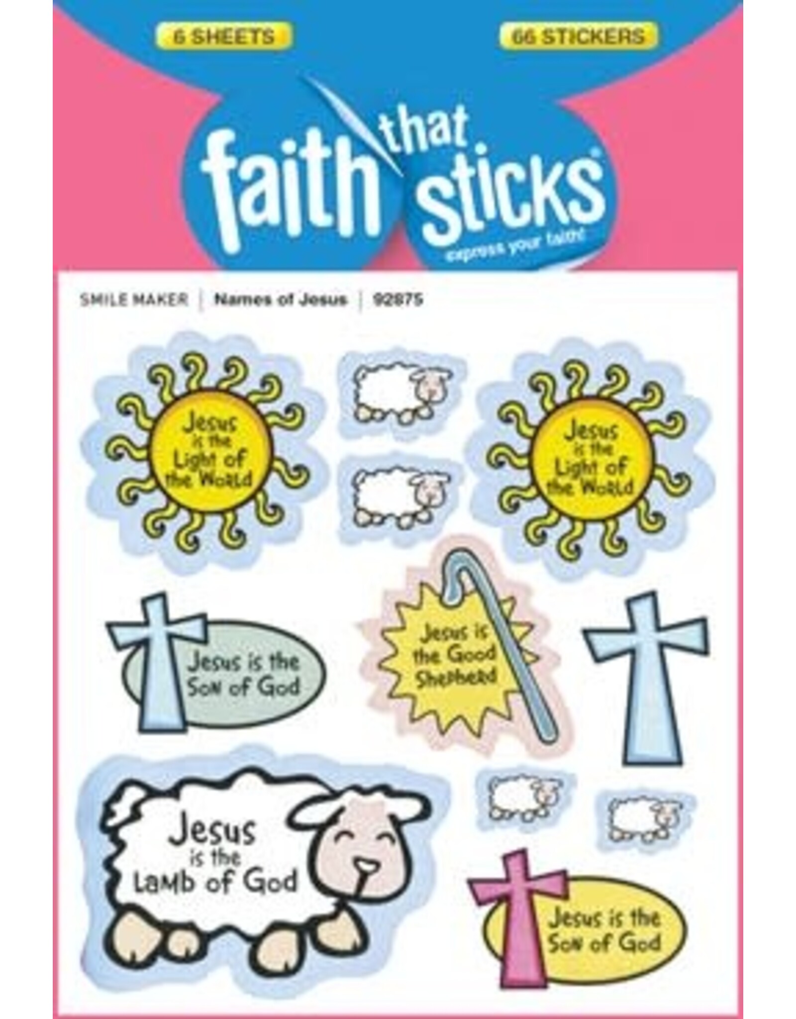 Faith that Sticks Names of Jesus -  Stickers