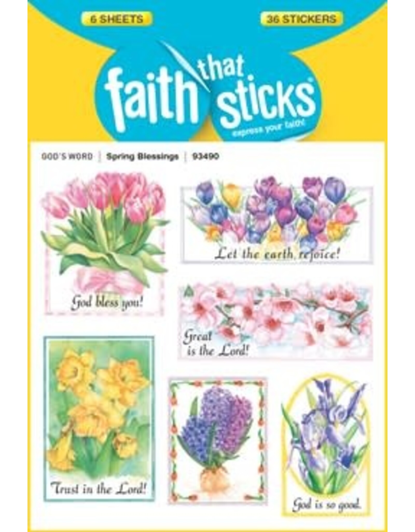 Faith that Sticks Spring Blessings - Stickers