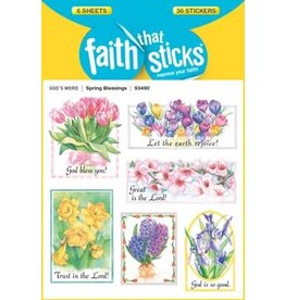 Faith that Sticks Spring Blessings - Stickers