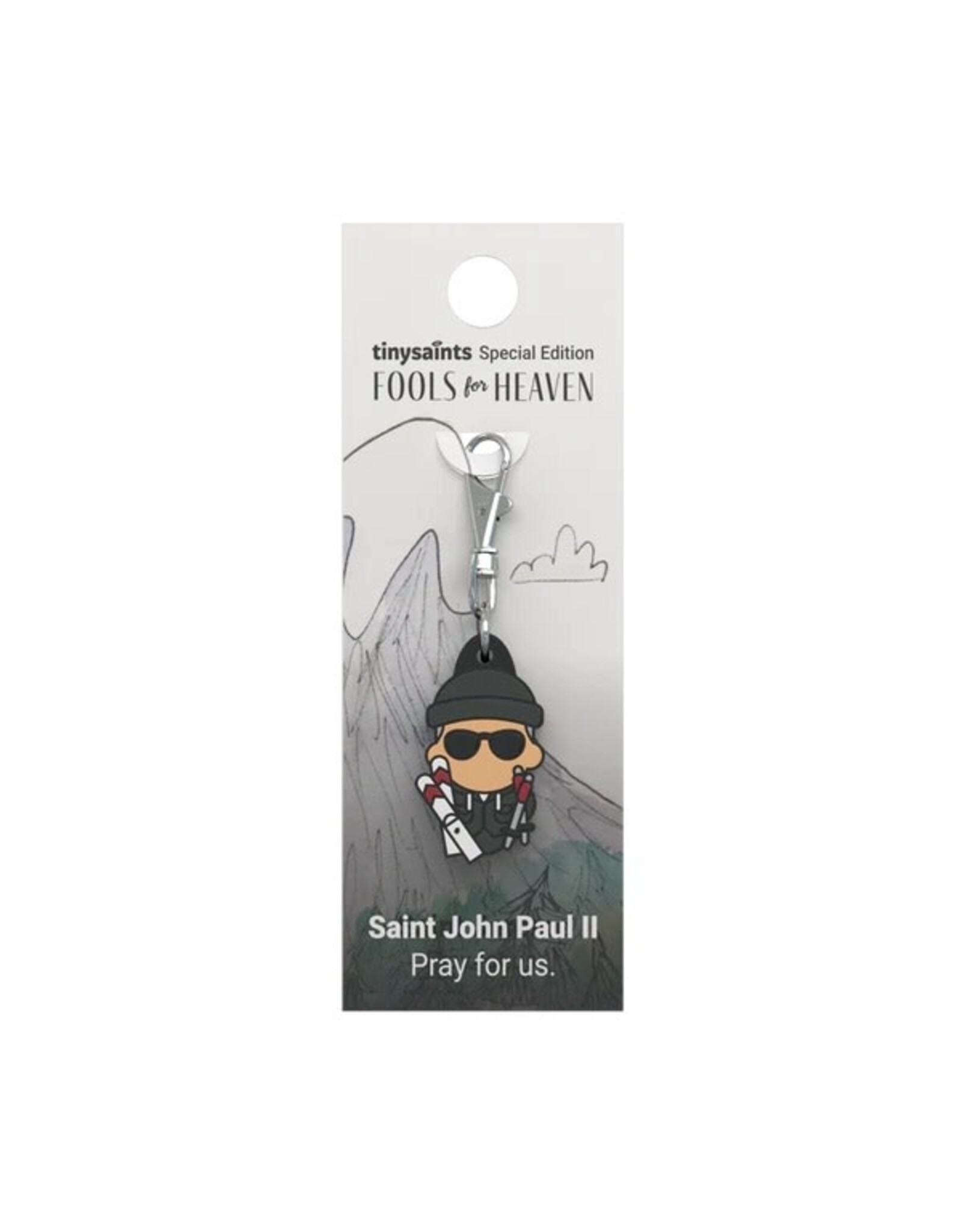 Tiny Saints Tiny Saint Charm - Special Edition, Fools for Heaven, Saint John Paul II
