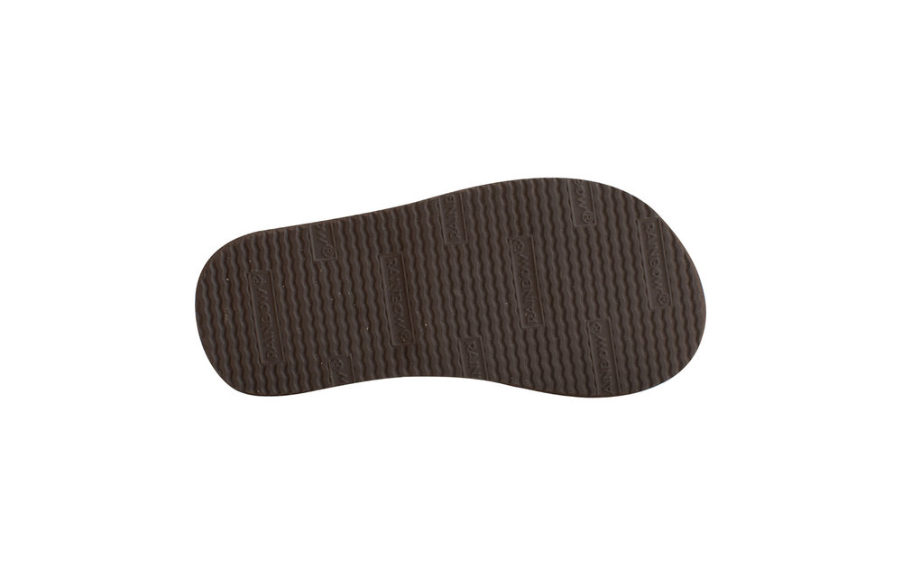 Kids Flirty Braidy Flip Flop Dark Brown