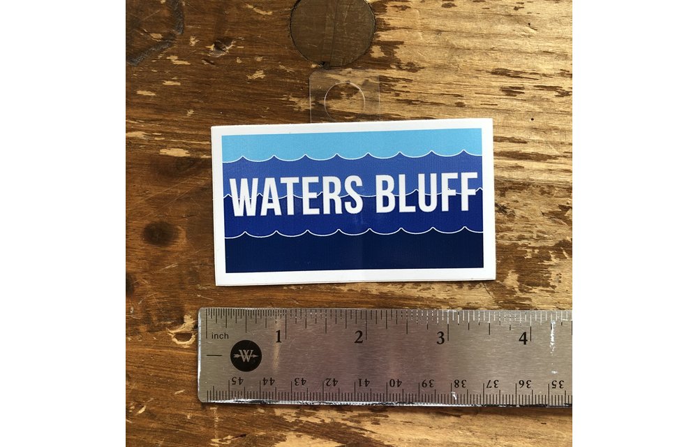 Waters Bluff Stickers