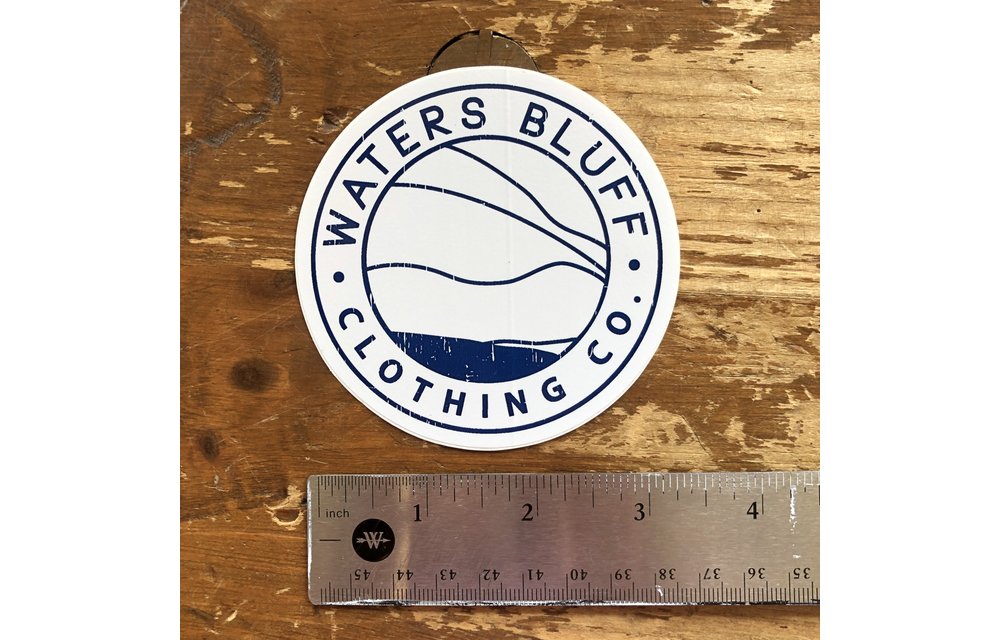 Waters Bluff Stickers