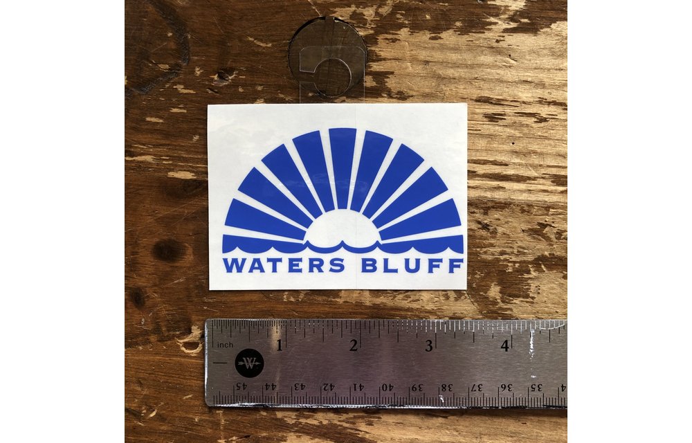 Waters Bluff Stickers