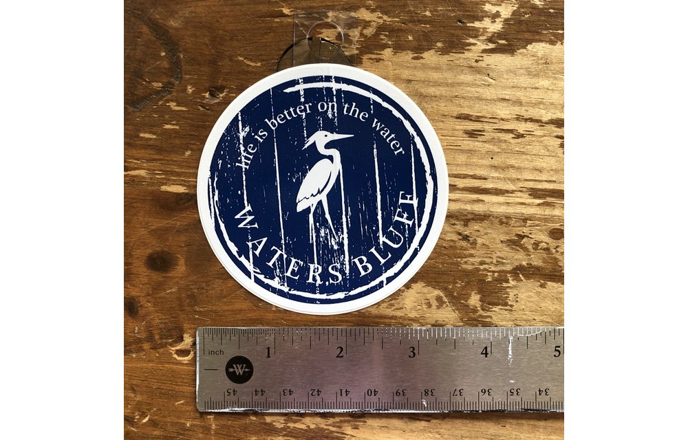 Waters Bluff Stickers
