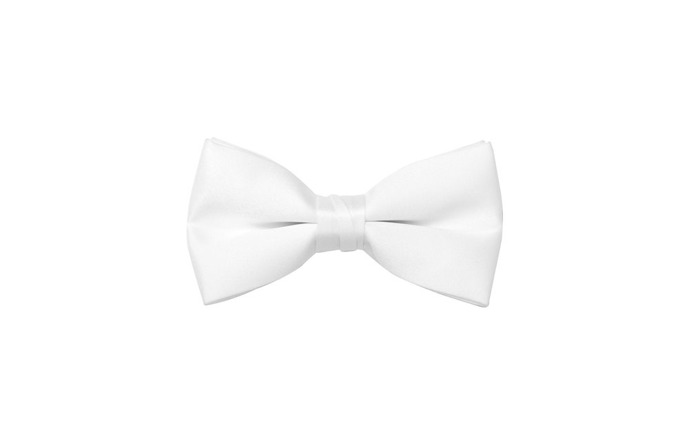Formal Bow Tie - White
