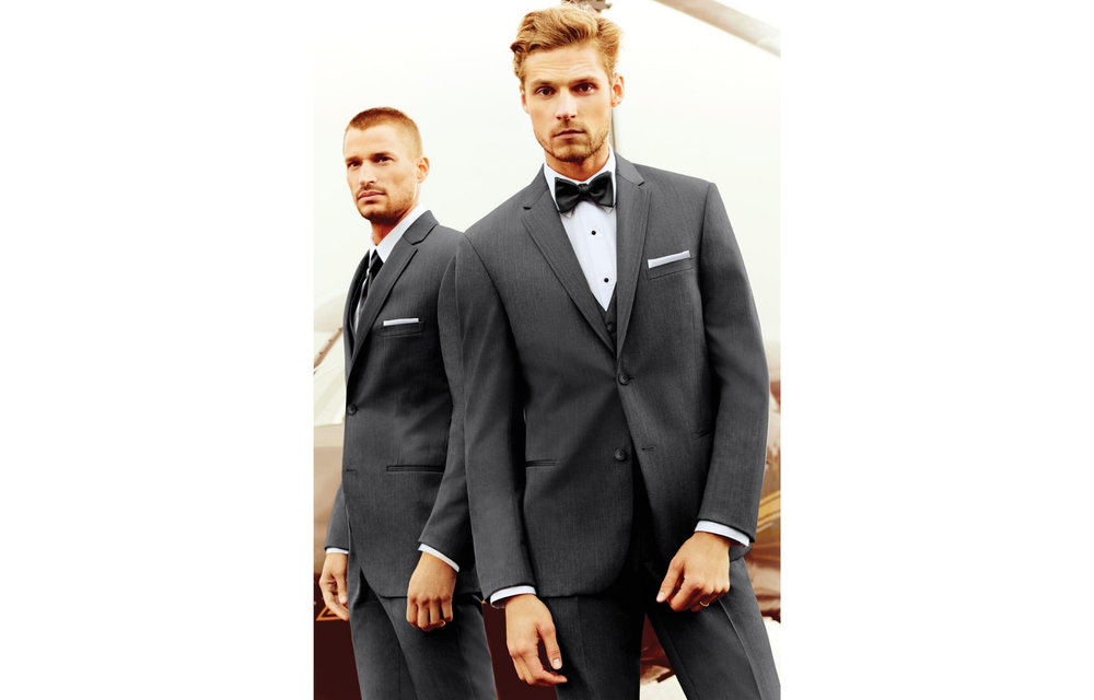 392 Steel Gray Sterling Wedding Suit