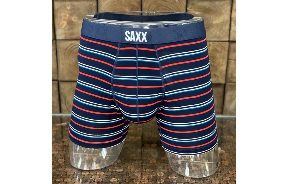 Vibe Boxer Brief - INK COAST STRIPE ICS