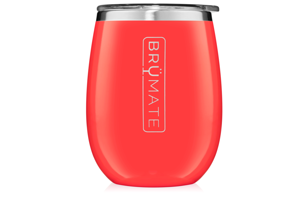 UNCORK'D XL 14oz Wine Tumbler | Coral