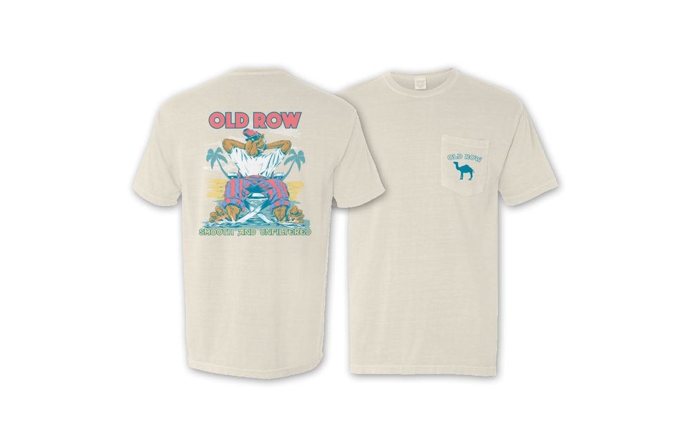 Smooth And Unfiltered Camel Short Sleeve T-Shirt-Ivory