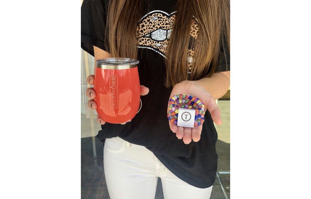 UNCORK'D XL 14oz Wine Tumbler | Coral