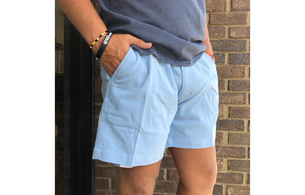 Snappers Shorts 5.5" Inseam - Sky Blue