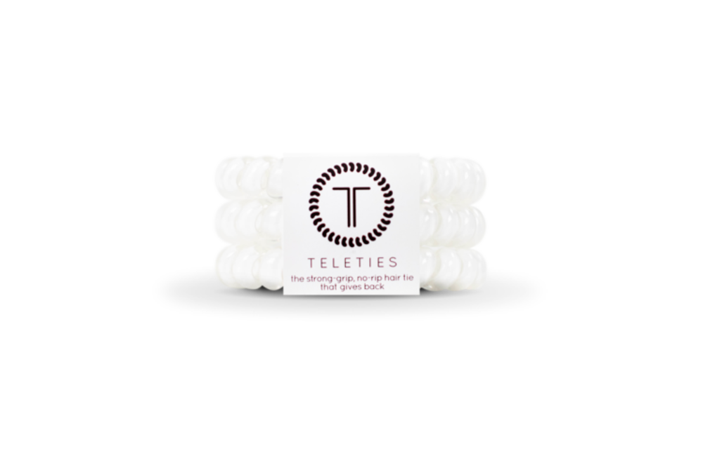 Teleties Large - Coconut White