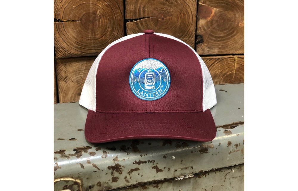 Landscape Logo Trucker Hat - Maroon