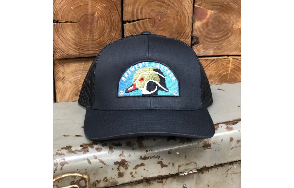 Mississippi Wood Trucker Hat - Black