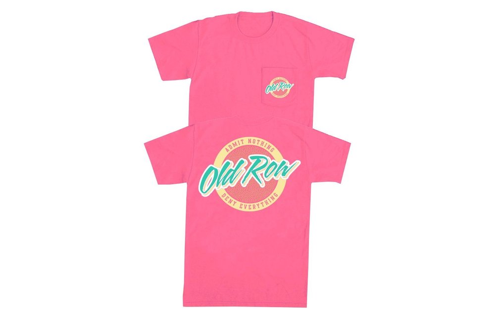 Old Row Rad Chicks Short Sleeve T-Shirt - Crunchberry