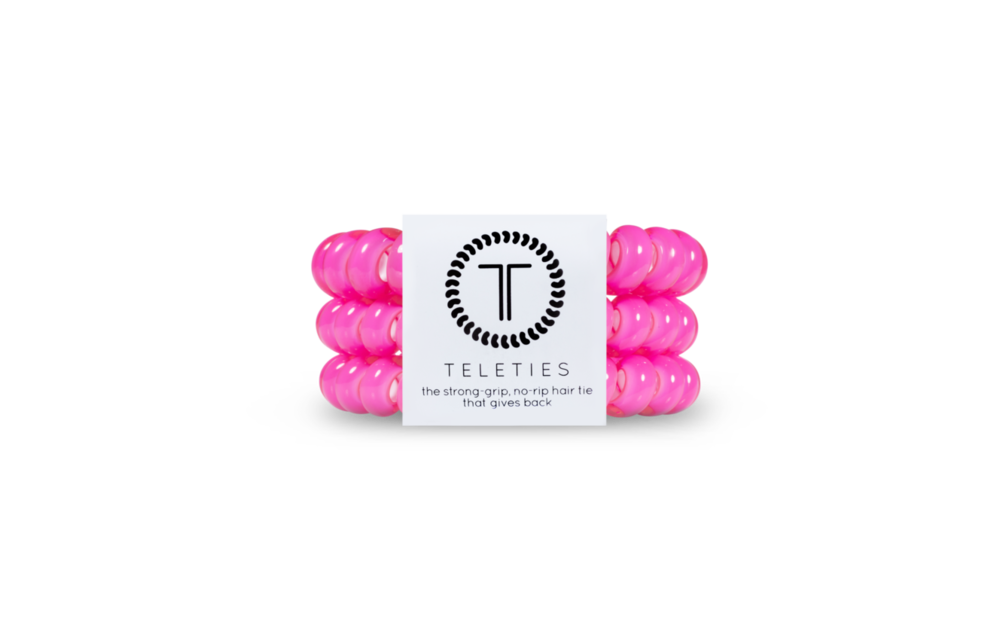 Teleties Large - Hot Pink