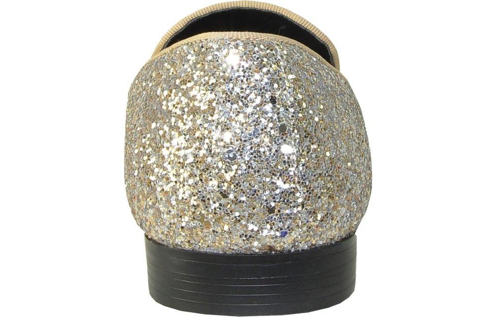 Glitter Tux Shoes - Gold