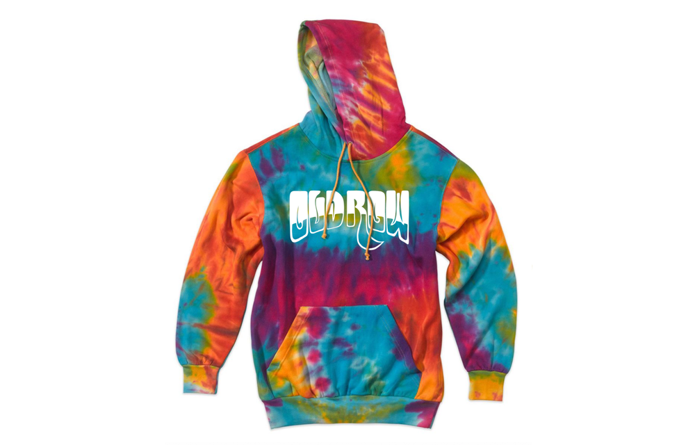 Old Row Retro Tie Dye Hoodie