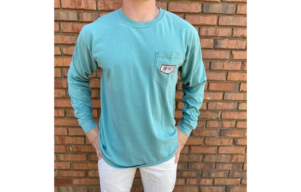The Dale Long Sleeve T-Shirt-Seafoam