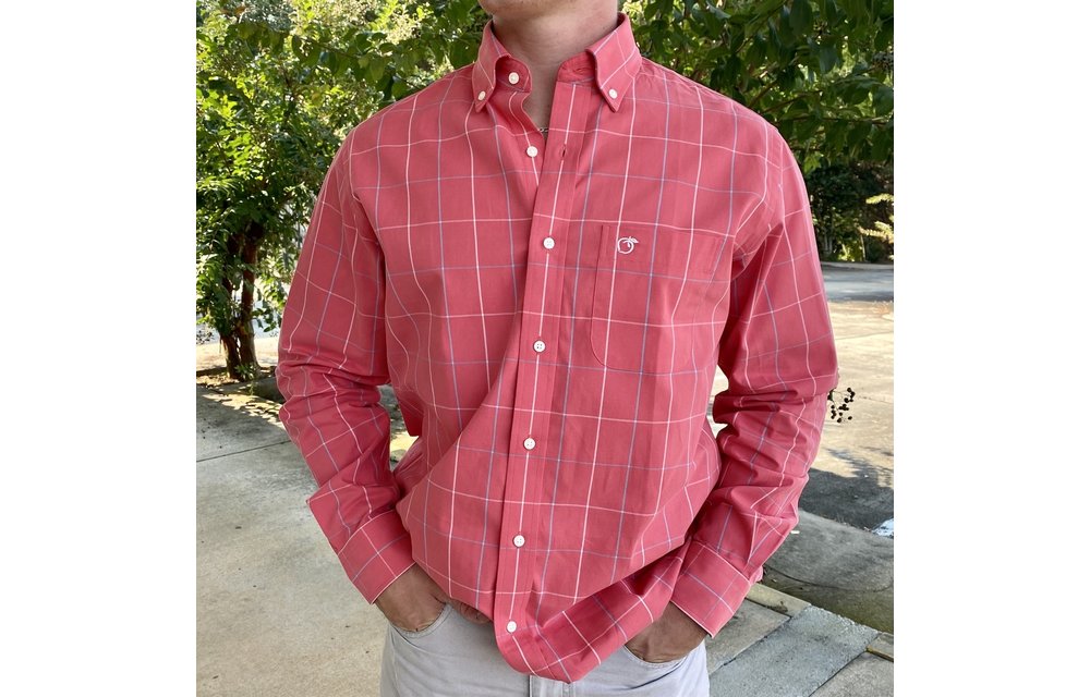 Appalachian Button Down - Red