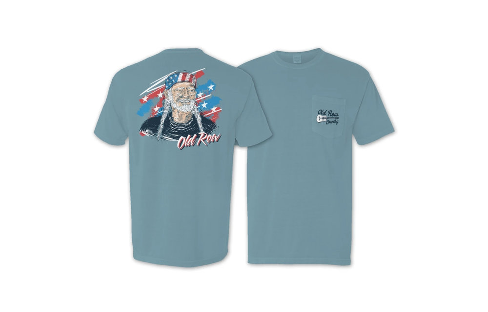 The Willie Short Sleeve T-Shirt - Blue