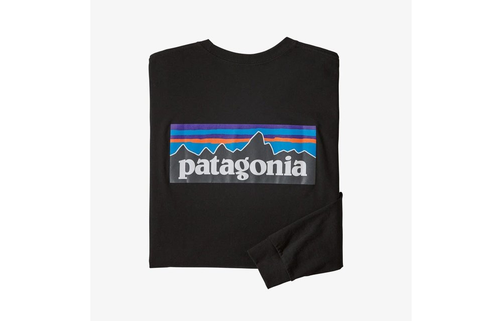 P-6 Logo Long Sleeve T-Shirt-Black