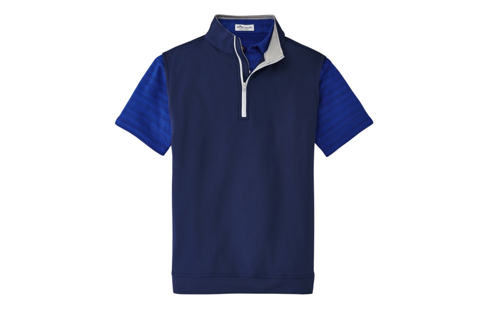 Galway Performance Quarter Zip Vest - Navy